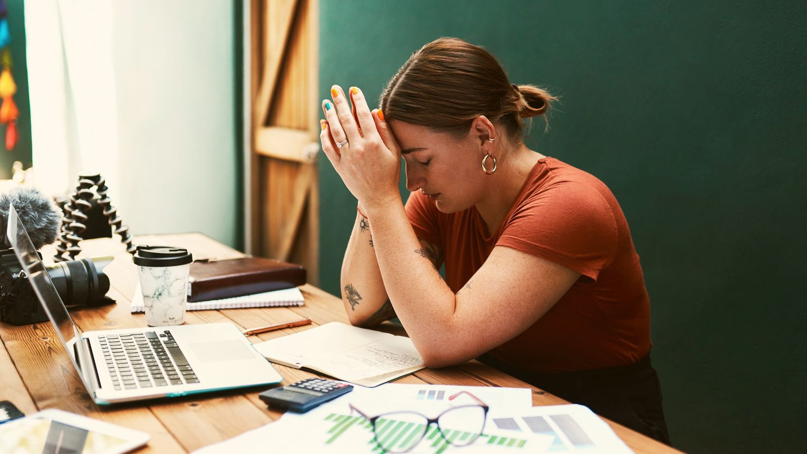 overwhelmed business owner